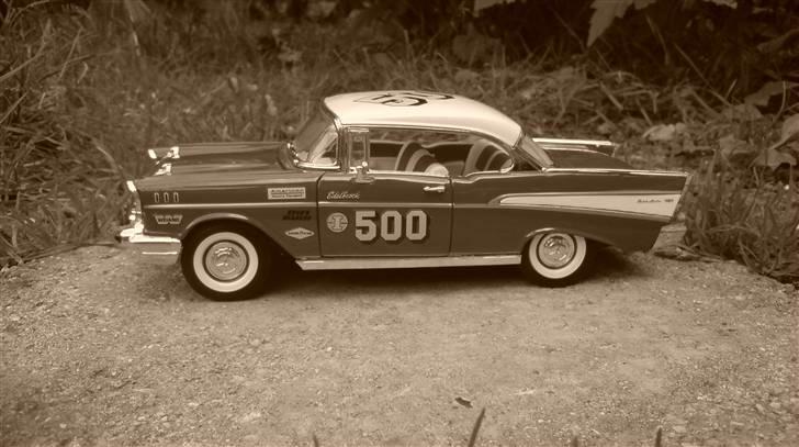 Modelbil 1:24 Chevrolet Belair. billede 10
