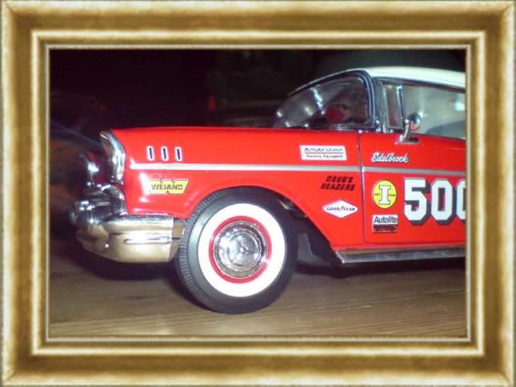 Modelbil 1:24 Chevrolet Belair. billede 16