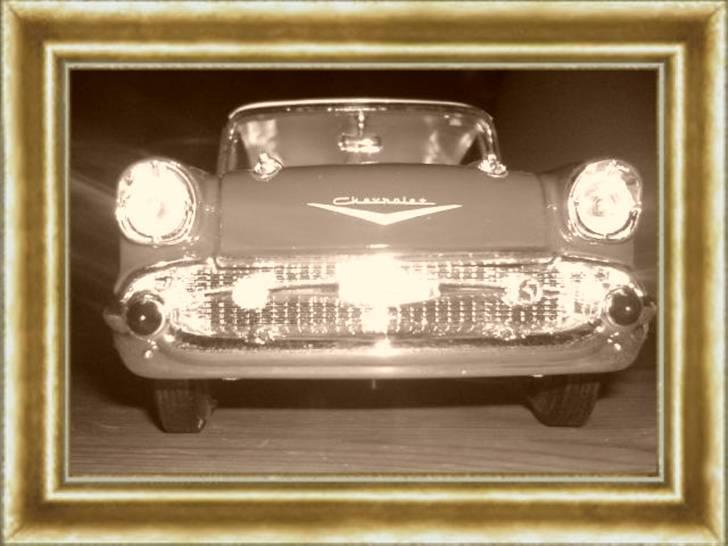 Modelbil 1:24 Chevrolet Belair. billede 14