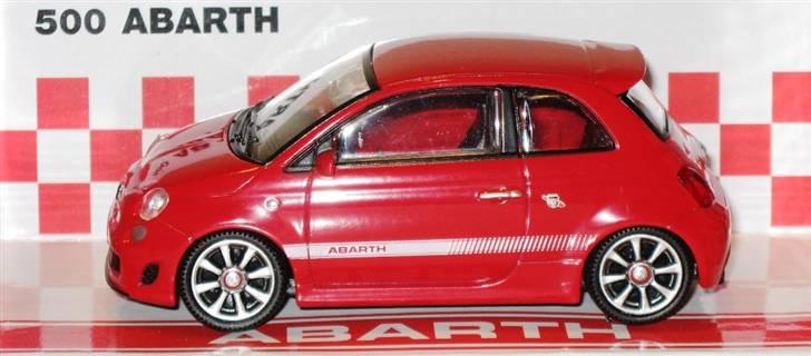 Mine 1:43 modelbiler - 2008 FIAT 500 Abarth, Mondo Motors billede 98