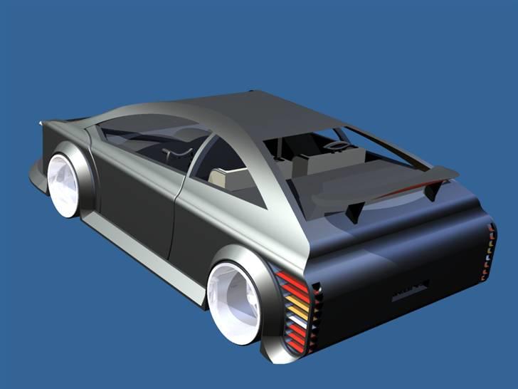 Inventor tegnet bil billede 4