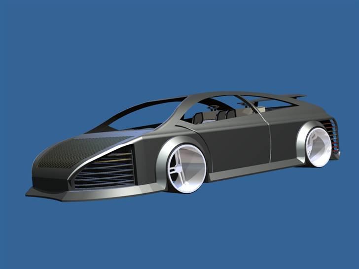 Inventor tegnet bil billede 2