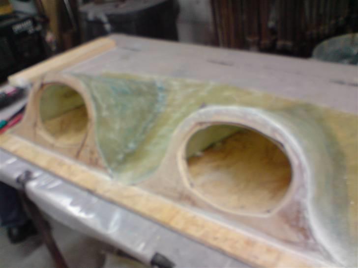 Anlæg i glasfiber - golf 3 - Lige da den var blevet glasset billede 16