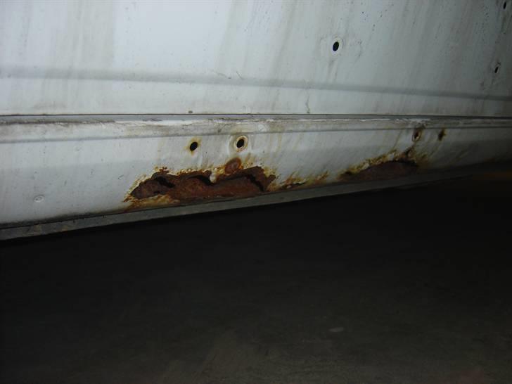 Celica ST165 under genopbygning - Panelet i venstre side er desværre rustet væk, så det skal skifes billede 102