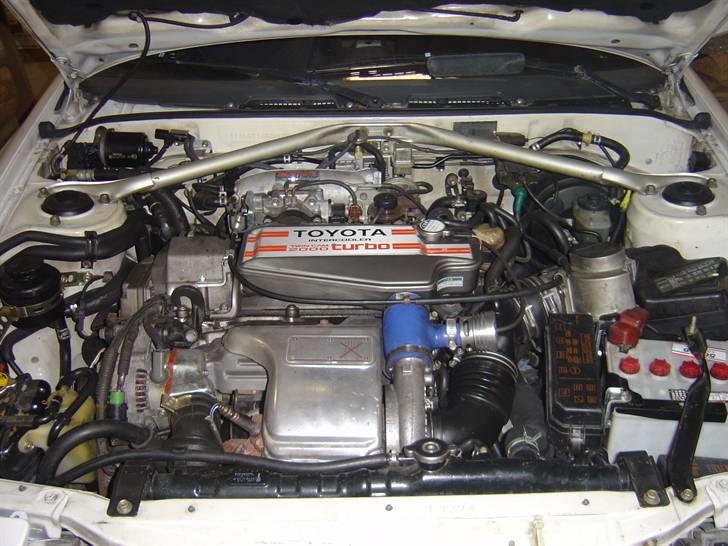 Celica ST165 under genopbygning - Motorrummet, som det ser ud lige nu. billede 113