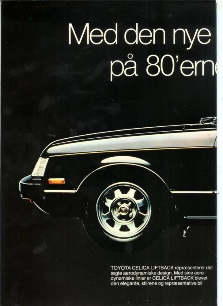 Celica 1978-1982 - Alt i billeder. - Dansk bruchure. billede 25