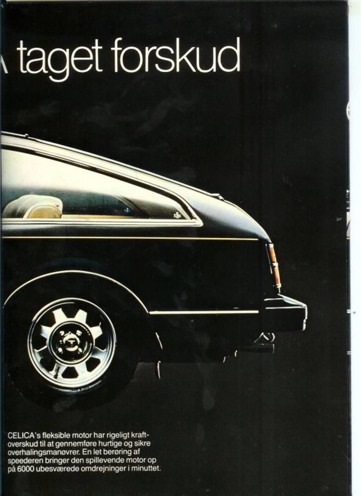 Celica 1978-1982 - Alt i billeder. - Dansk bruchure. billede 27