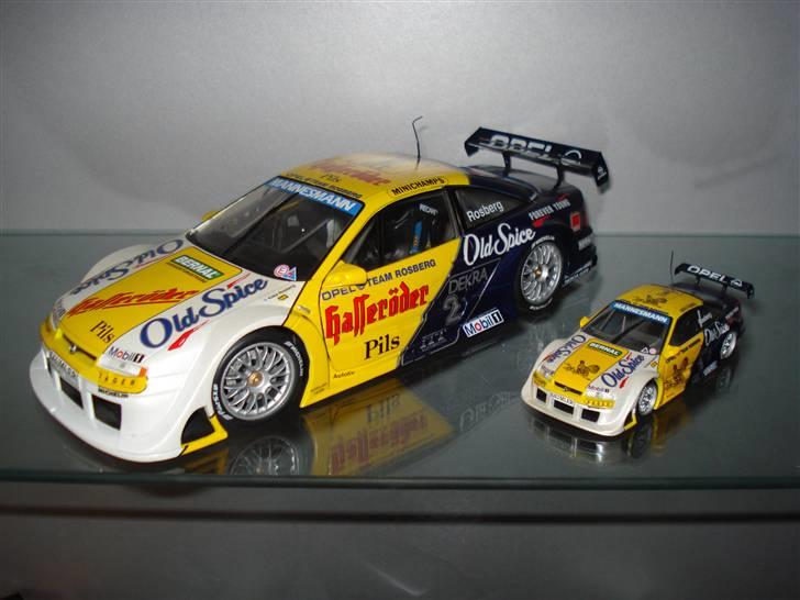 Modelbiler 1:18 1:43 1:87 m.m. - Opel Calibra V6 4X4 DTM/ITC Class 1 1:18 og 1:43. Køre : Keke Rosberg. billede 84