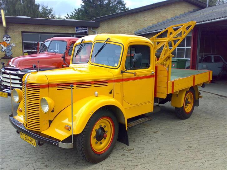 Veteran Bedford OLD kranvogn billede 2