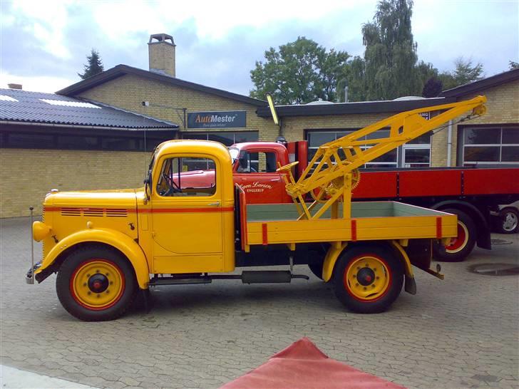 Veteran Bedford OLD kranvogn billede 3