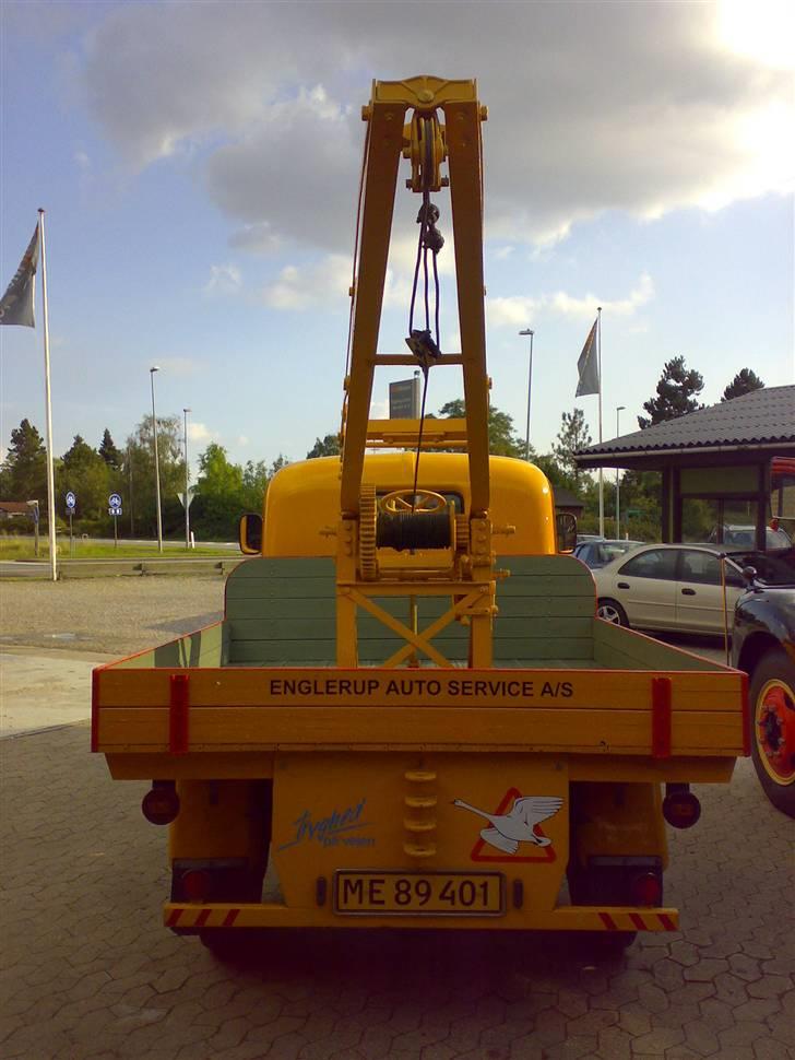 Veteran Bedford OLD kranvogn billede 5