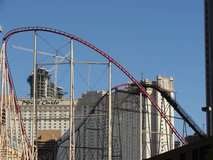 Lidt billeder fra en bilautists USA rejser! - Rutchebanen ved New York New York casinoet.............. FY FOR SATAN! DA OGSÅ! Den var fææææl!
 billede 108