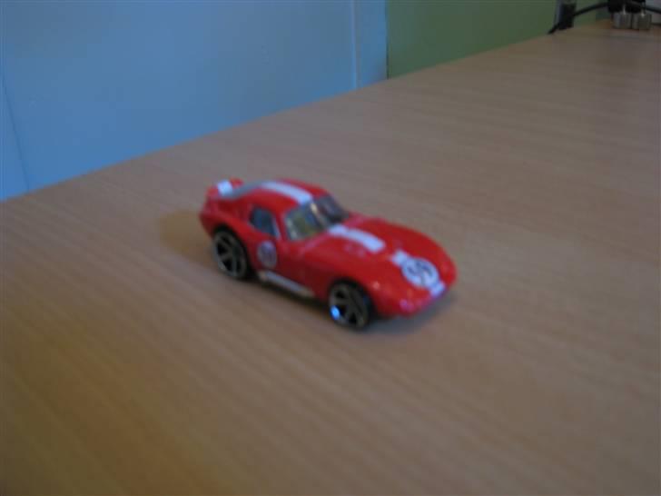 Mine Modelbiler (Flest Ford) - Shelby Cobra Daytona fra HotWheels scala lille billede 40