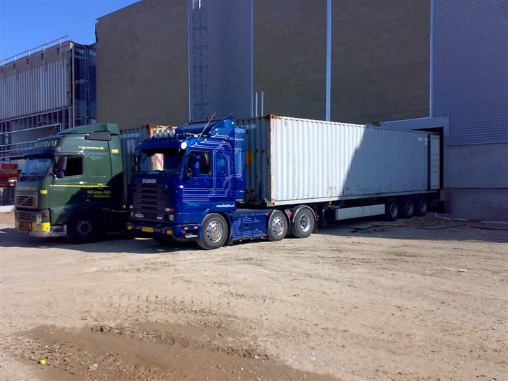 Min vogn ved H C Svendsen.  - Ja efter en times vente tid fik jeg og vide jeg sku bakke til rampen.. billede 26