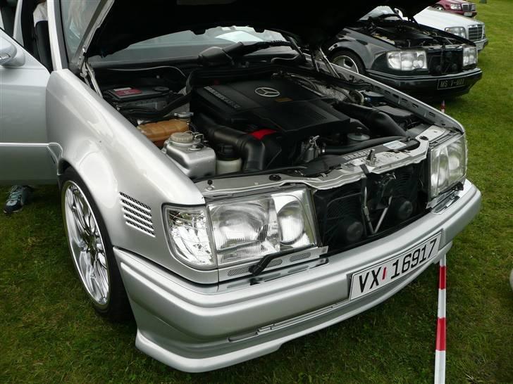 W124 Special tunet V8 modeller - BRABUS - CARLSSON - AMG - BRABUS E65 - bygget på en 500E og boret op til 6.5 som giver 460 HK billede 6