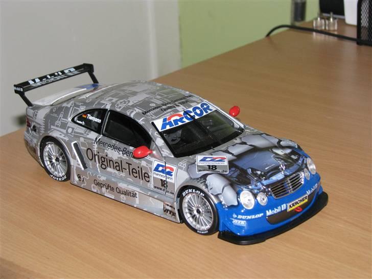 Mine Modelbiler (Flest Ford) - Mercedes Benz CLK-DTM årg. 2000 scala 1:18 fra Maisto billede 44