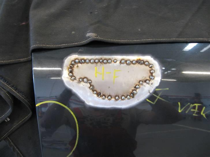 Audi a4 b5 for den store tur af X3M-Styling - Håndtagene er blevet slåret ud og der er lagt plade i og derefter er der lagt tin i billede 67