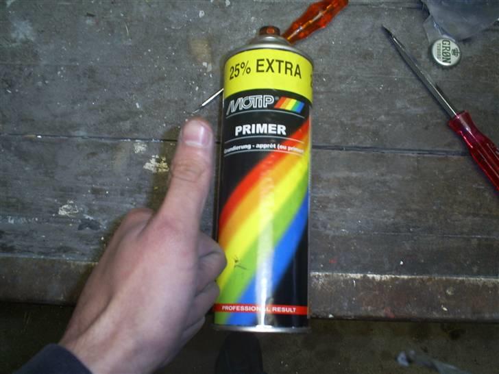 Renovering af alufælge - Så skal de grunnes efter de er blivet slibet   fik jeg desvæer ingen billder af.. billede 21