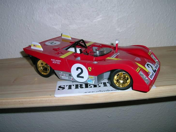 Min samling modelbiler:D - Ferrari 312P 1:18 billede 5