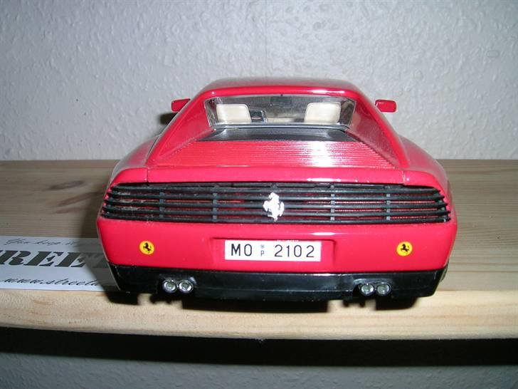 Min samling modelbiler:D - Ferrari 348 TB 1:18 Bburago samlesæt billede 21