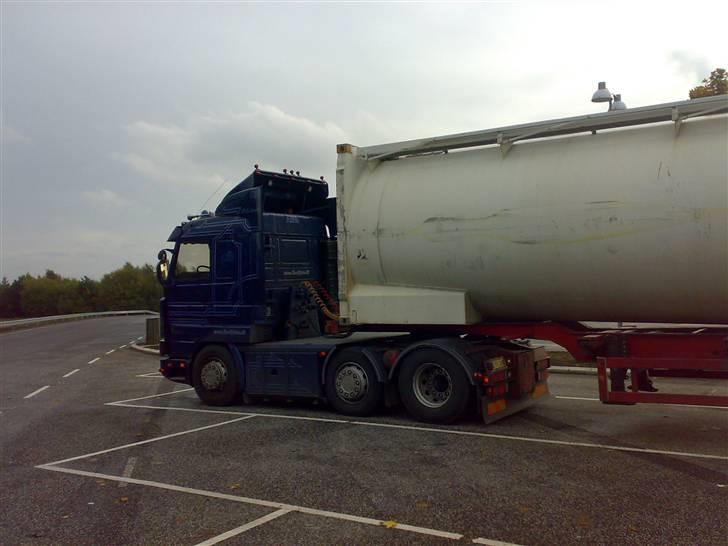 Min vogn ved H C Svendsen.  - På vej til Tavlov med den fra Lyngstrup billede 51