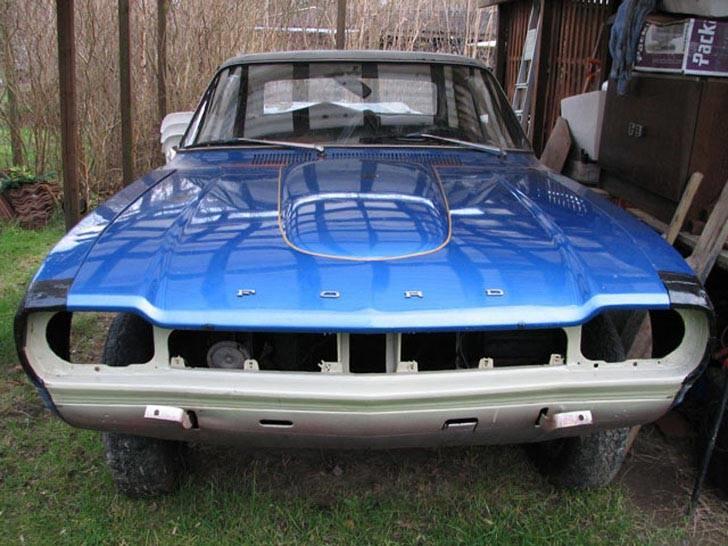 Ford Capri RS2600 Race klon - Jeg fik desværre ikke taget så mange billeder af bilen inden vi begyndte. billede 1