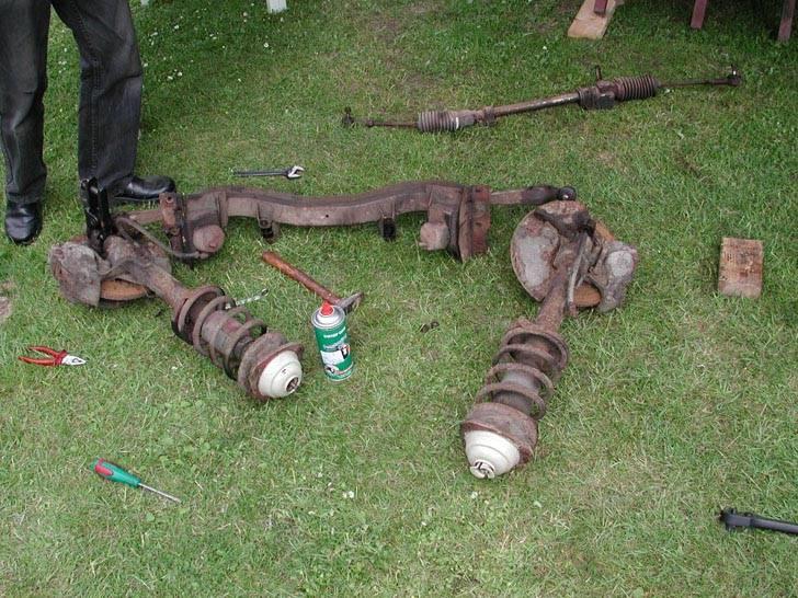 Ford Capri RS2600 Race klon - Ja det er noget gammelt skidt. billede 3