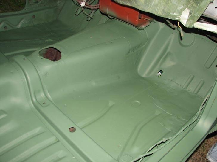 Ford Capri RS2600 Race klon - Bunden er blevet grundet. billede 11