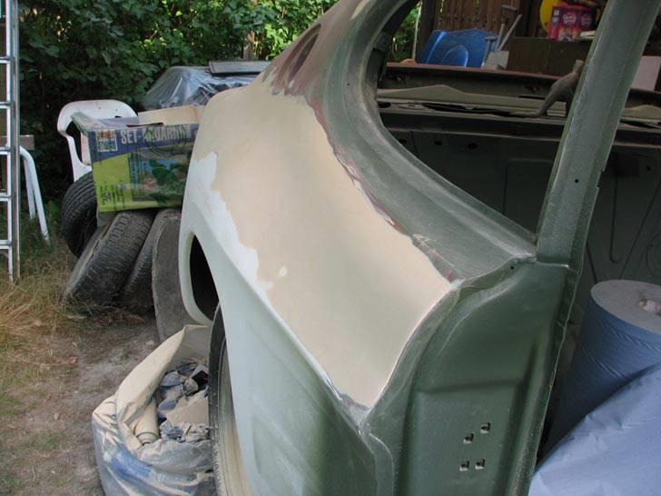 Ford Capri RS2600 Race klon - Her bliver den finspartlet. billede 12