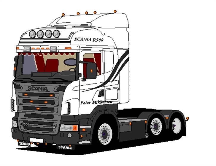 Paint tegninger af lastbiler billede 8