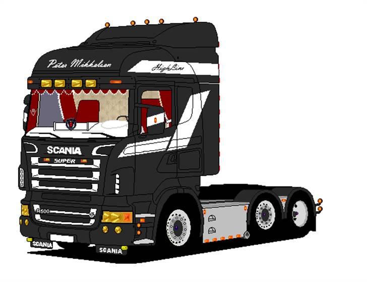 Paint tegninger af lastbiler billede 11