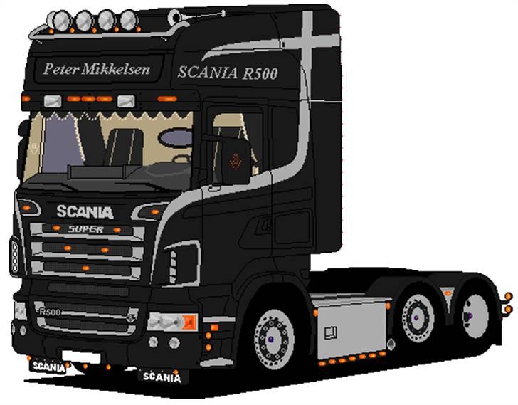 Paint tegninger af lastbiler billede 12