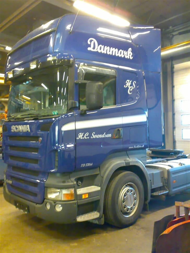 Min vogn ved H C Svendsen.  - Nu en ganske pæn vogn.. billede 69