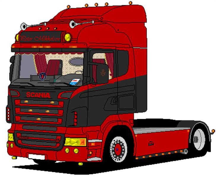 Paint tegninger af lastbiler billede 22