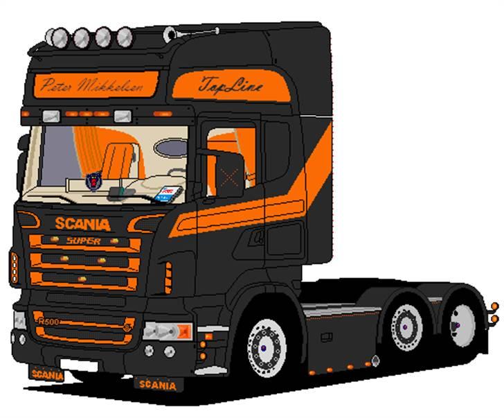 Paint tegninger af lastbiler billede 25