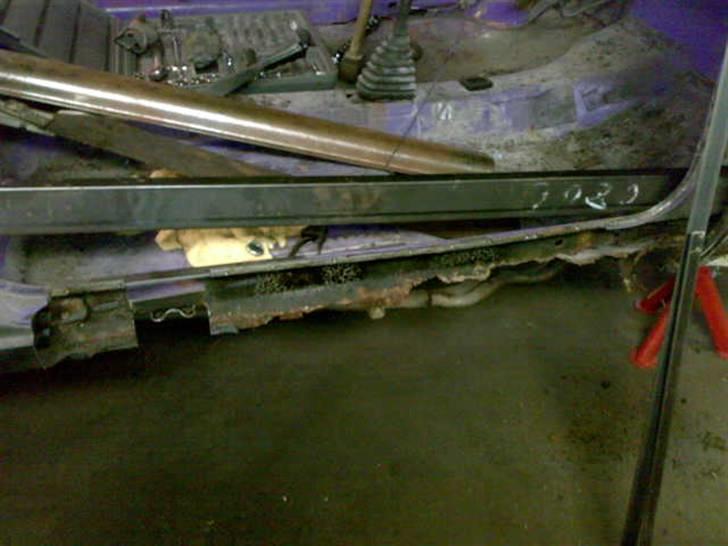 Fiat panda 83 - projektets gang! - Har lige skåret et stykke væk a inderpanelet så jeg ku få lavet nogle nye. billede 47