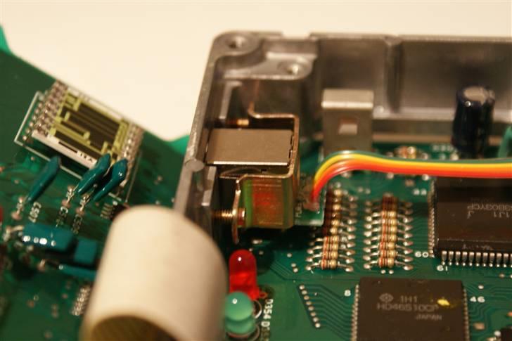 Nistune Type 1 Board CA18DET ECU - X2 connector monteret hvor diagnoseskruen sad. billede 10