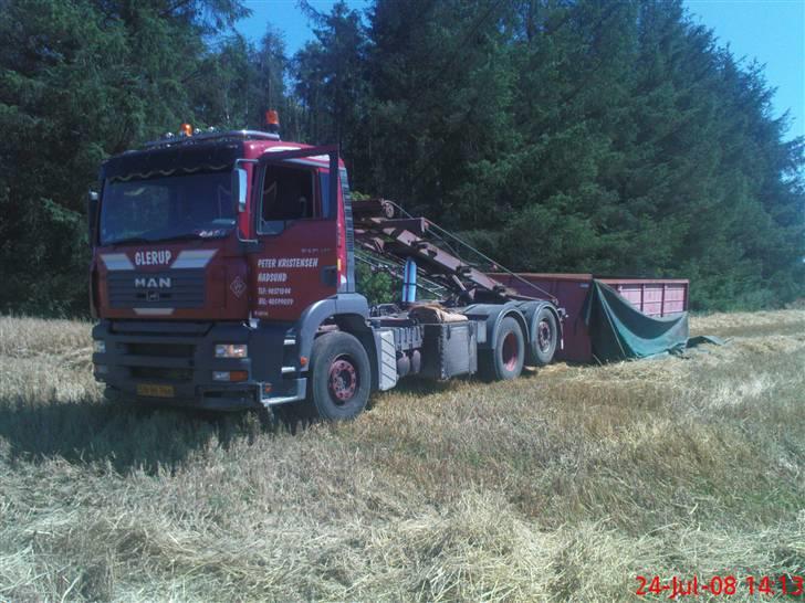 De biler jeg har kørt i - På en mark i terndrup.:) Tom's MAN TGA billede 7