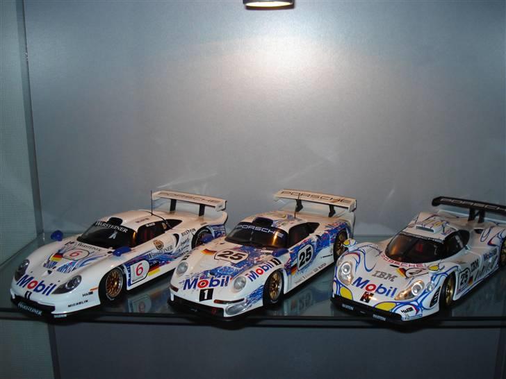 Modelbiler 1:18 1:43 1:87 m.m. - Porsche 911 GT1 Evo.1 Le Mans.  Porsche 911 GT1 Le Mans . Porsche 911 GT1 Evo.2 Le Mans. billede 88
