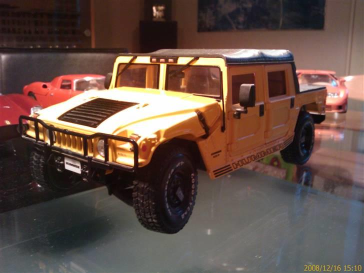 Modelbiler 1/18 - Hummer billede 4