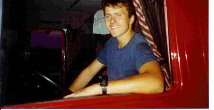 Visti Jakobsen Skive - Ham selv, den glade trucker kan man blive mer lykkelig???? billede 14