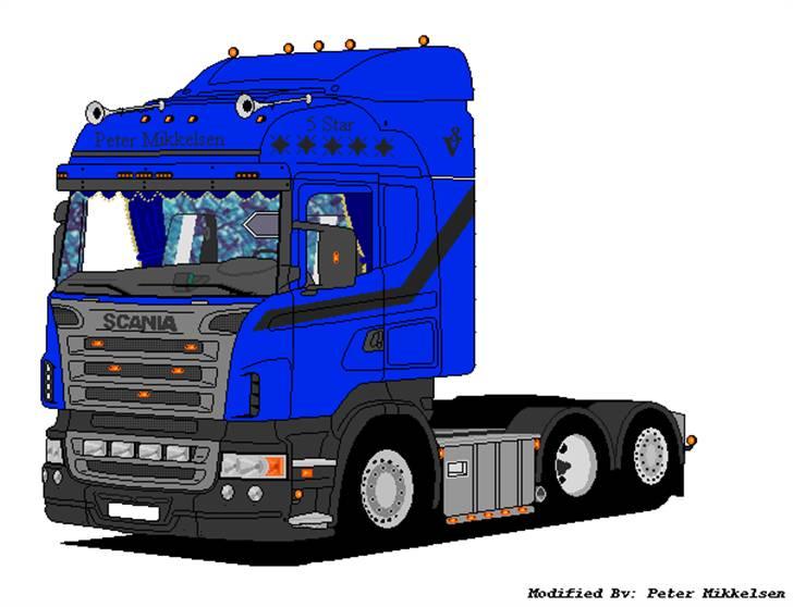 Paint tegninger af lastbiler billede 33