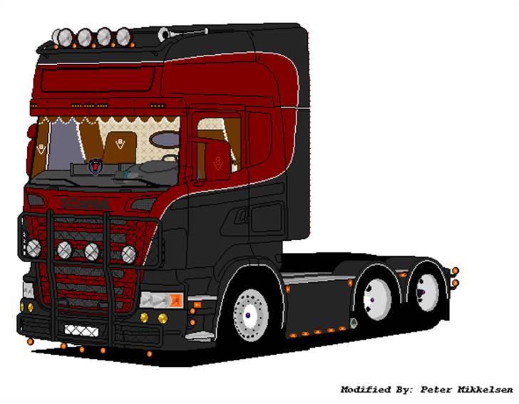 Paint tegninger af lastbiler billede 36