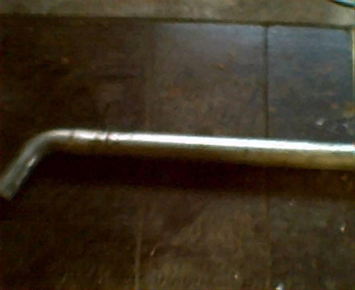 Min havetraktor med turbo - 2.5" ren rør fra turboen men den er kun på når der er træk billede 13