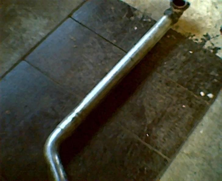 Min havetraktor med turbo - 2.5" ren rør fra turboen men den er kun på når der er træk billede 14