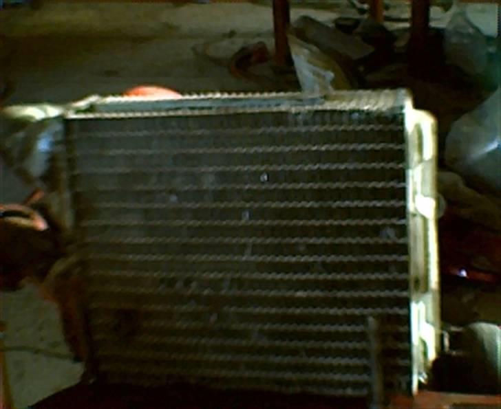 Min havetraktor med turbo - Så er der intercoler på lavet af et gammel vame ellament fra en bil billede 19