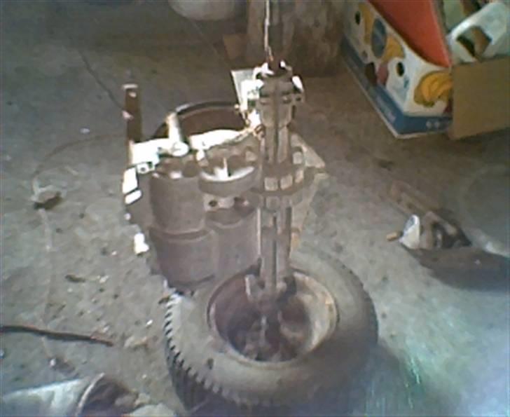 Min havetraktor med turbo - Den gamle gaerkasse/bagtøj billede 24