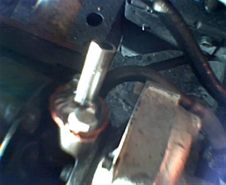 Min havetraktor med turbo - Rør til olie tryk til turboen billede 27