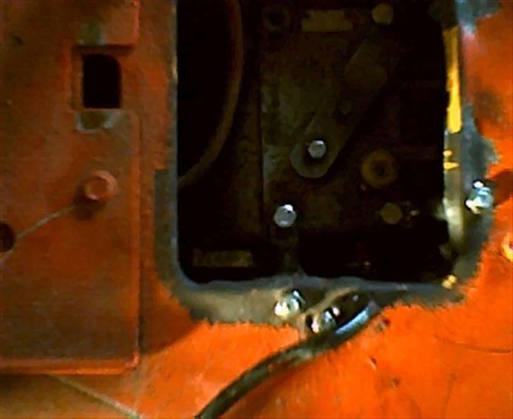 Min havetraktor med turbo - Ny gaerkasse sider der hvor battariet sad får billede 35