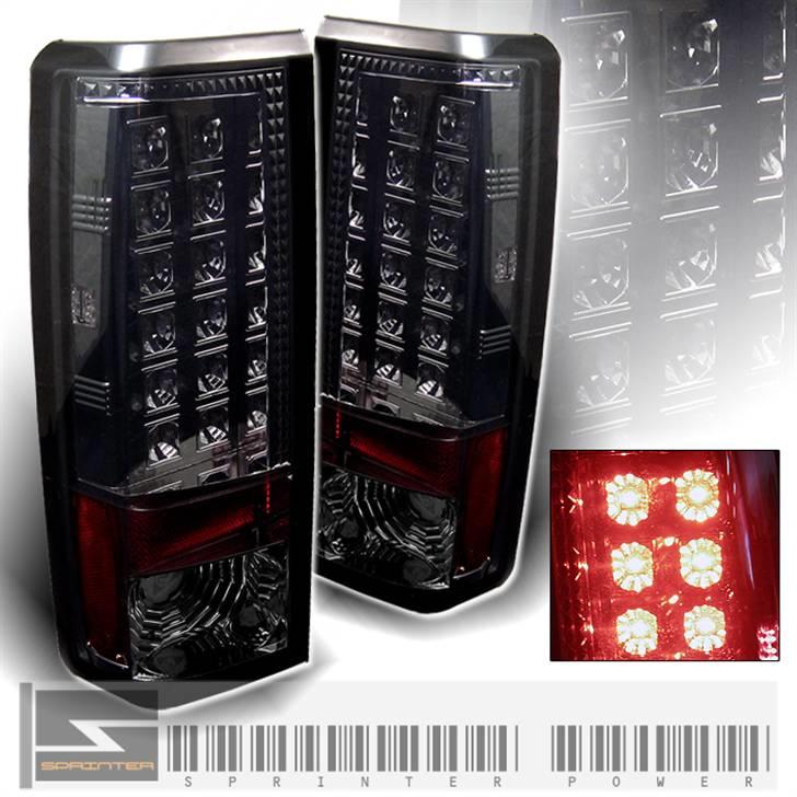 Min Astro van - Sorte LED baglygter kommer på den billede 29